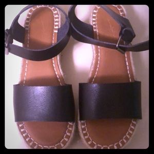 Platform Sandals, never worn!